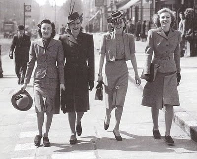 1940s Fashion Women Dresses on 1940s Fashion   Ribbon And Rope
